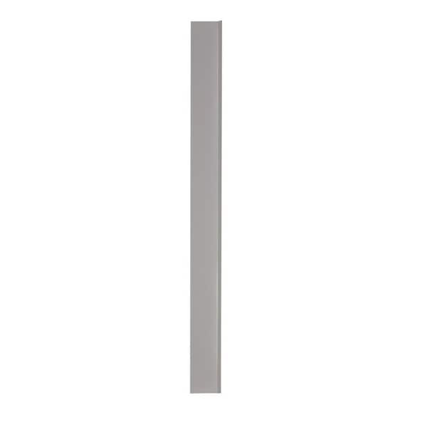 M-D Building Products M-D Building Products 4 in. H X 0.08 in. W X 48 in. L Dry Back Silver Vinyl Wall Base 75291 - main
